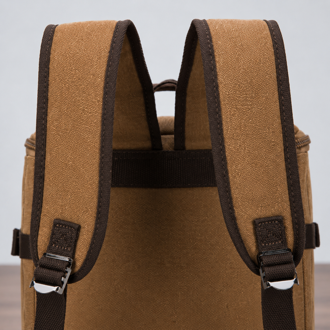 Multi-Functional Canvas Backpack