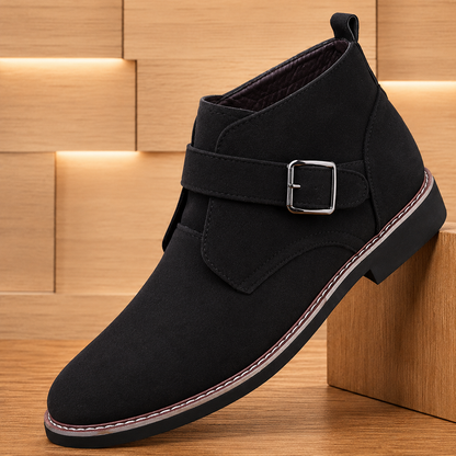 Monk Strap Ankle Boots