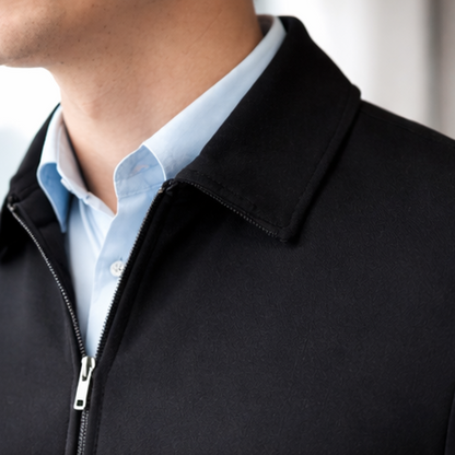 Business Casual Zip Jacket