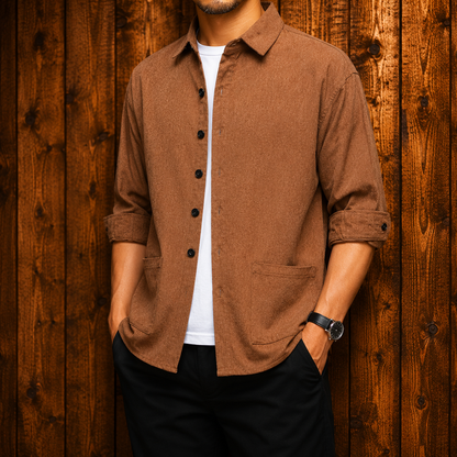 Casual Corduroy Shirt