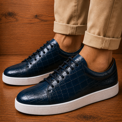 Luxury Leather Lifestyle Sneakers