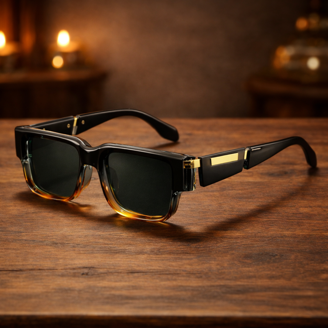 Thick Frame Fashion Sunglasses