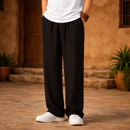 Relaxed Linen Pants