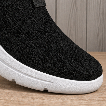 Breathable Knit Slip-Ons