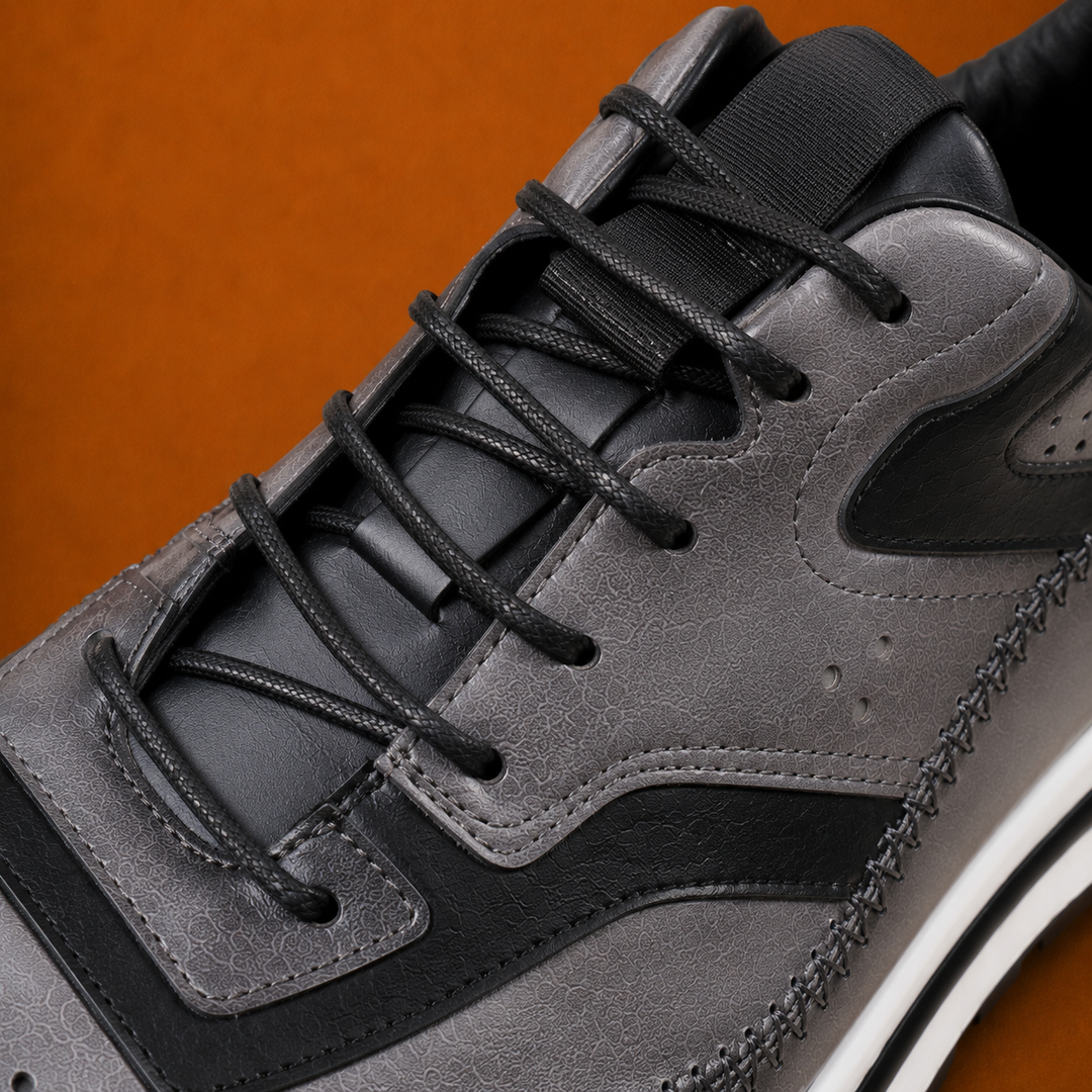 Premium Leather Dress Sneakers