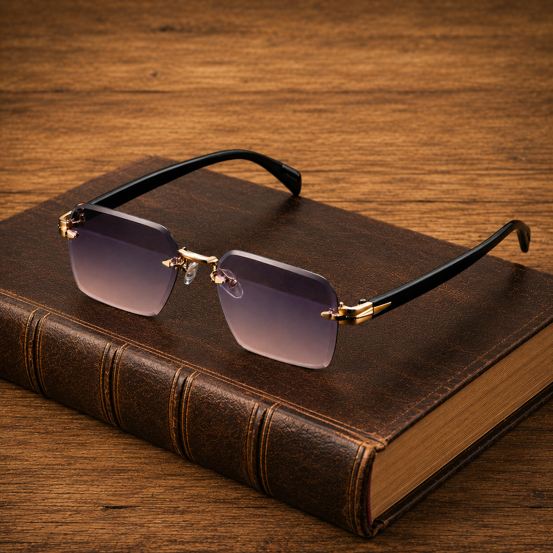 Rimless Square Sunglasses