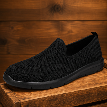 Knit Mesh Slip-Ons