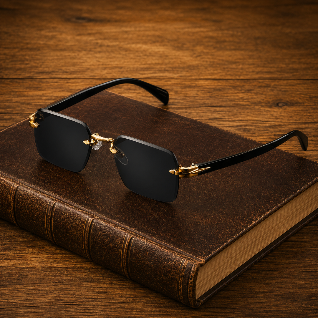 Rimless Square Sunglasses
