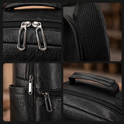 Minimalist Leather Backpack