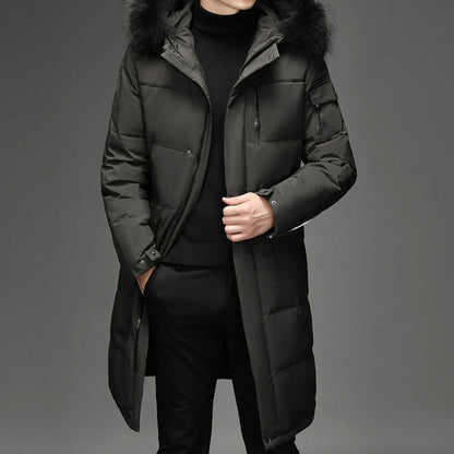WARM LONG DOWN COAT
