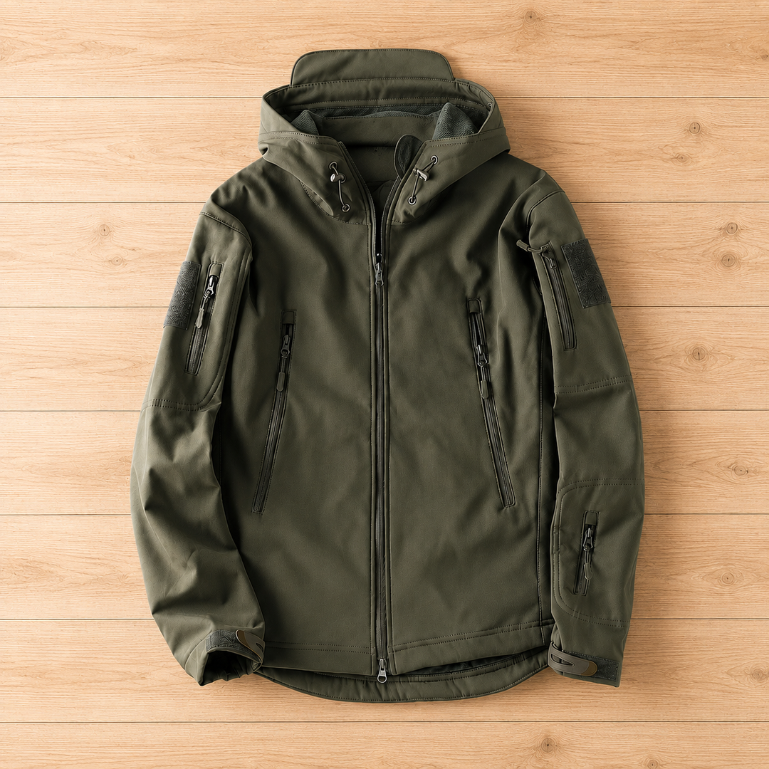 Hooded Softshell Tactical Jacket