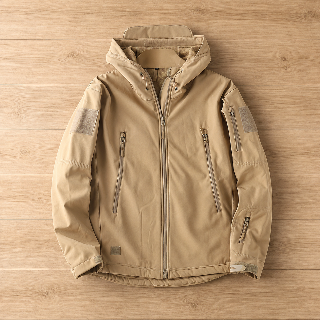 Hooded Softshell Tactical Jacket