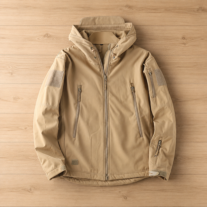 Hooded Softshell Tactical Jacket