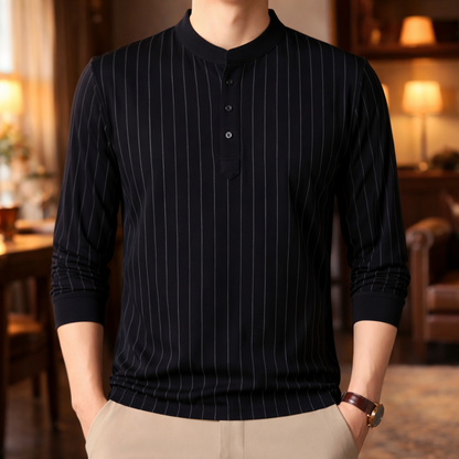 Knit Henley Shirt