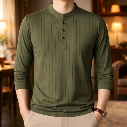 Knit Henley Shirt
