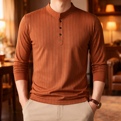 Knit Henley Shirt