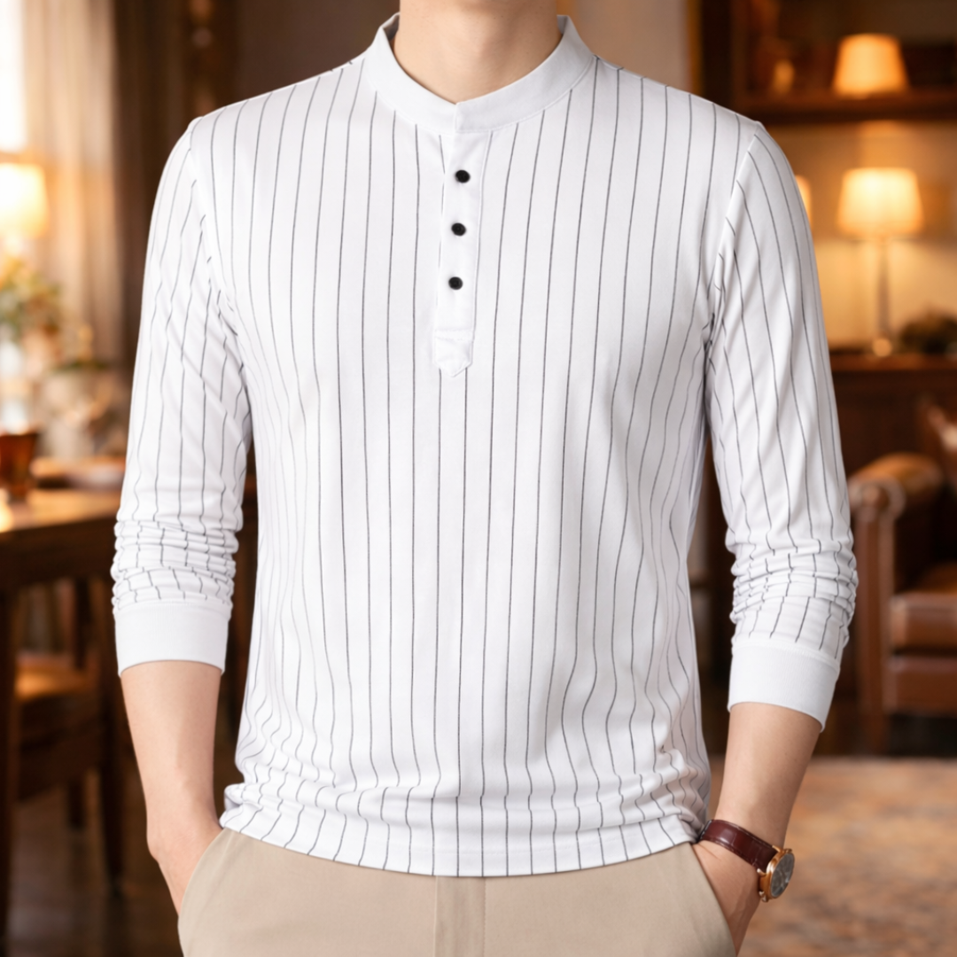 Knit Henley Shirt