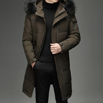 WARM LONG DOWN COAT