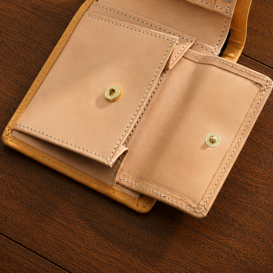 Timeless Leather Billfold Wallet