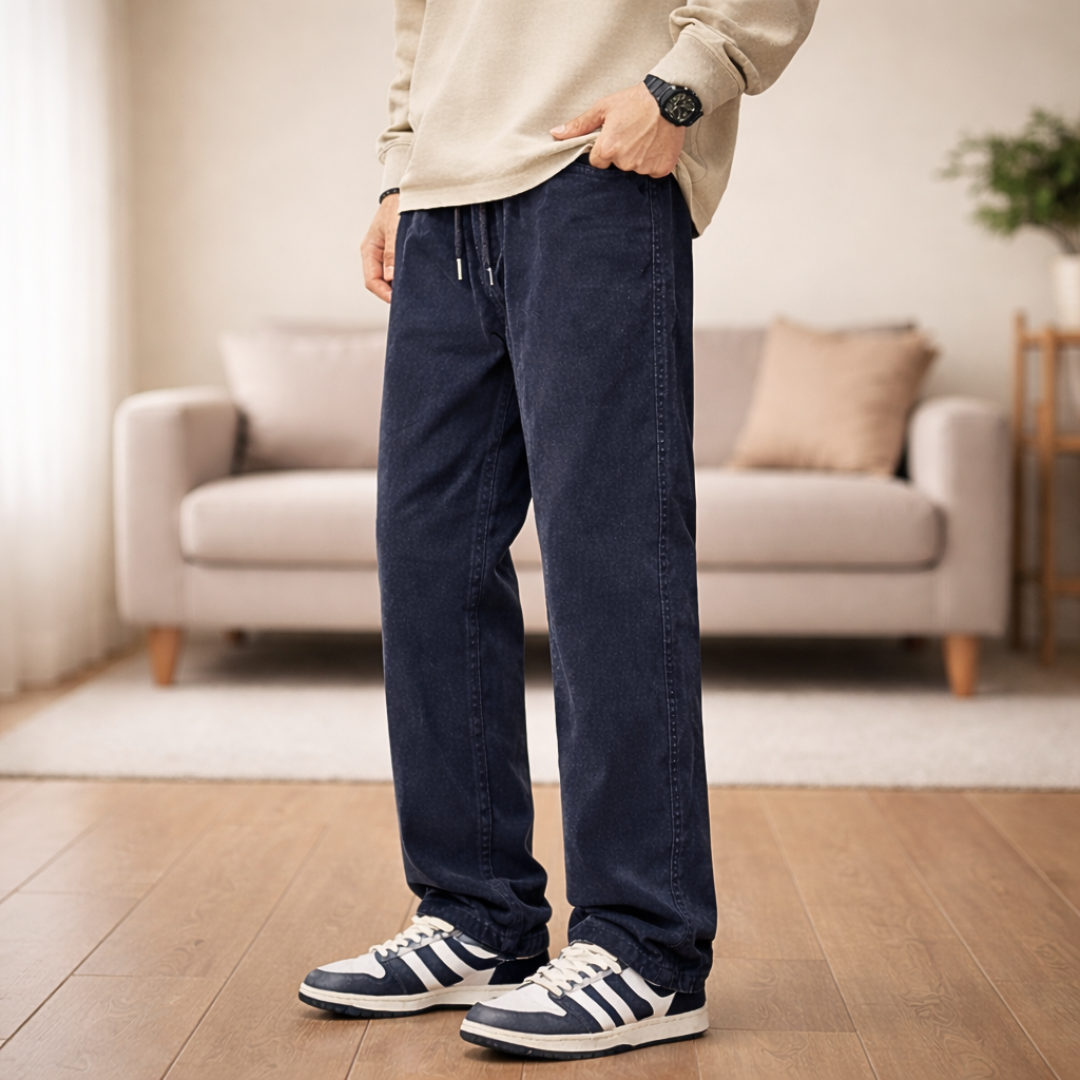Relaxed Drawstring Pants