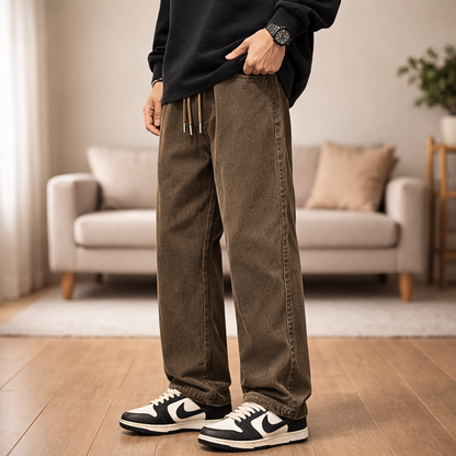 Relaxed Drawstring Pants