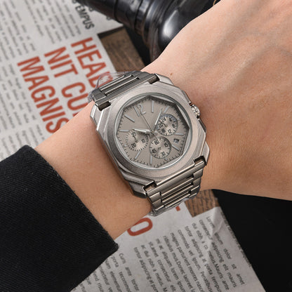 STEEL CHRONO WATCH