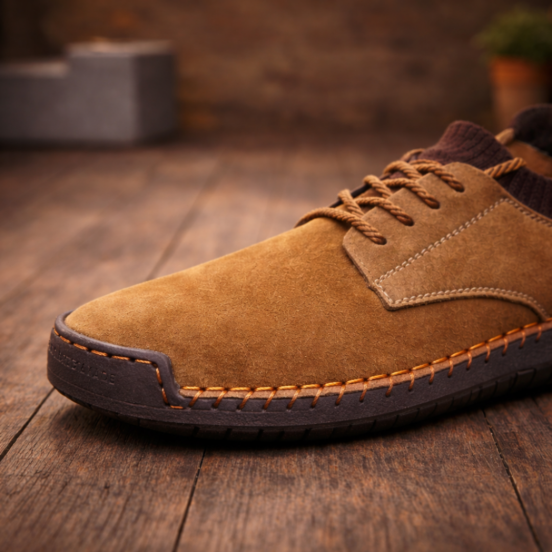 Suede Easy-On Sneakers