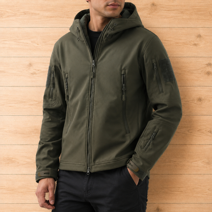 Hooded Softshell Tactical Jacket